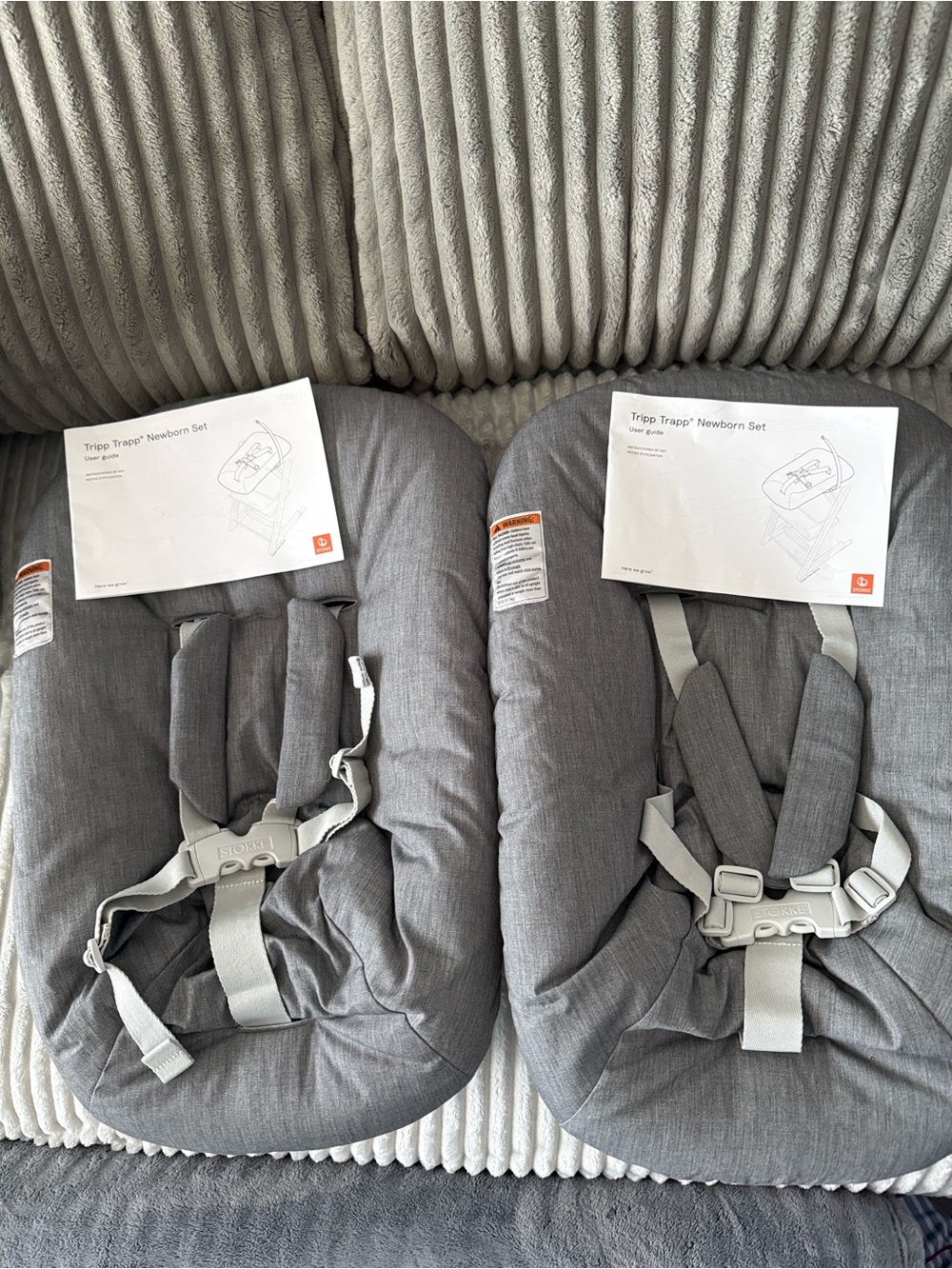 Stokke Tripp Trapp Newborn Set (2) - Gray